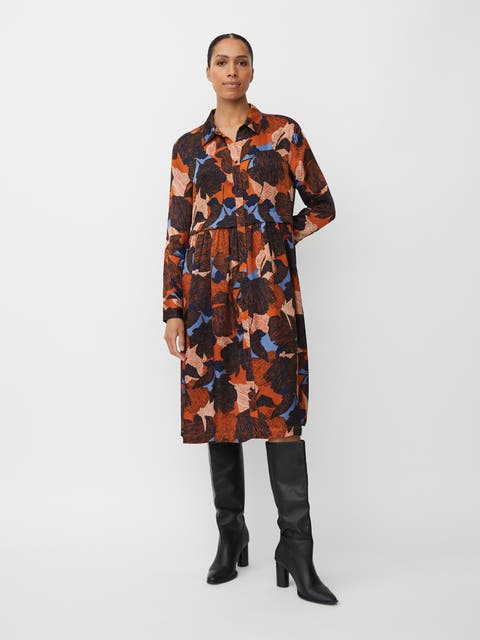 MaNollira Long Sleeve Midi Dress