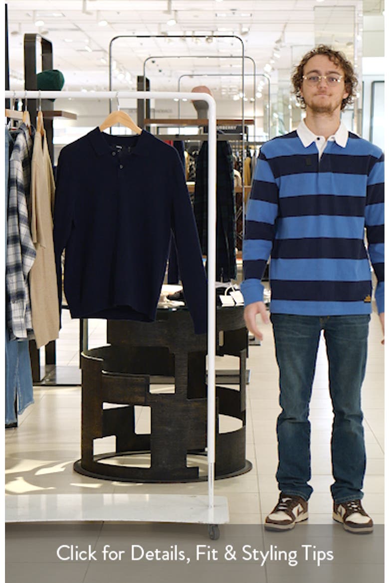 Goris Cashmere Polo Sweater video