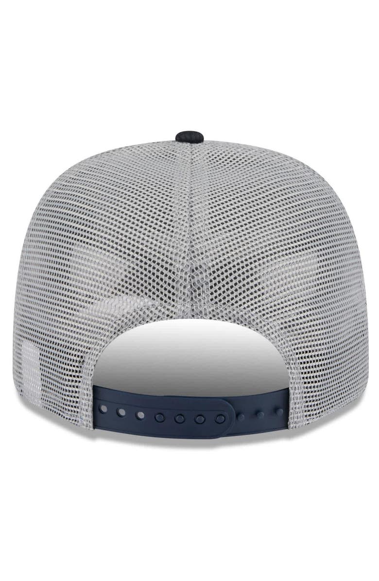 New Era Men's New Era  Gray/Navy New York Yankees 2025 Spring Training 9SEVENTY Stretch-Snap Trucker Hat, Alternate, color, 