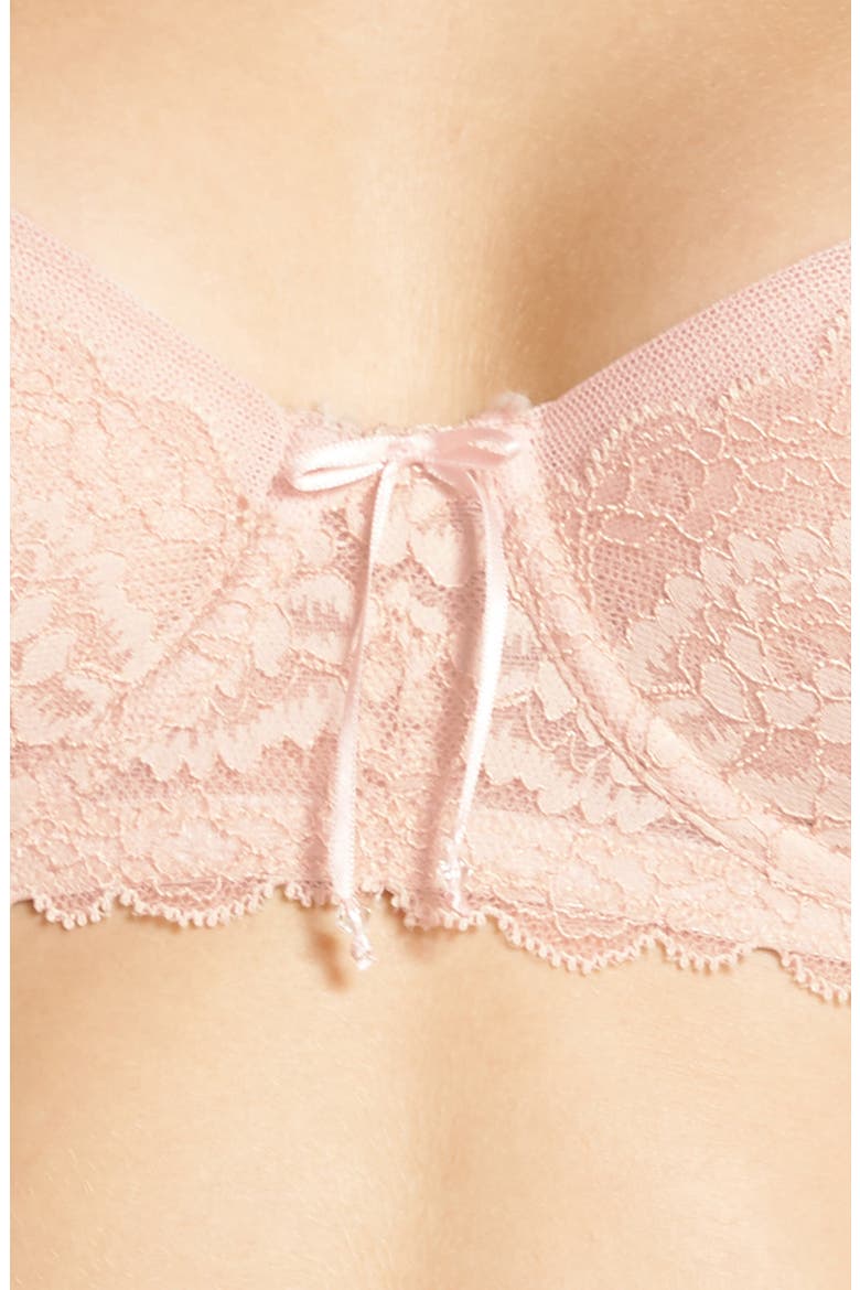 Minx Underwire Balconette Bra, Alternate, color, CASHMERE/ BLUSH