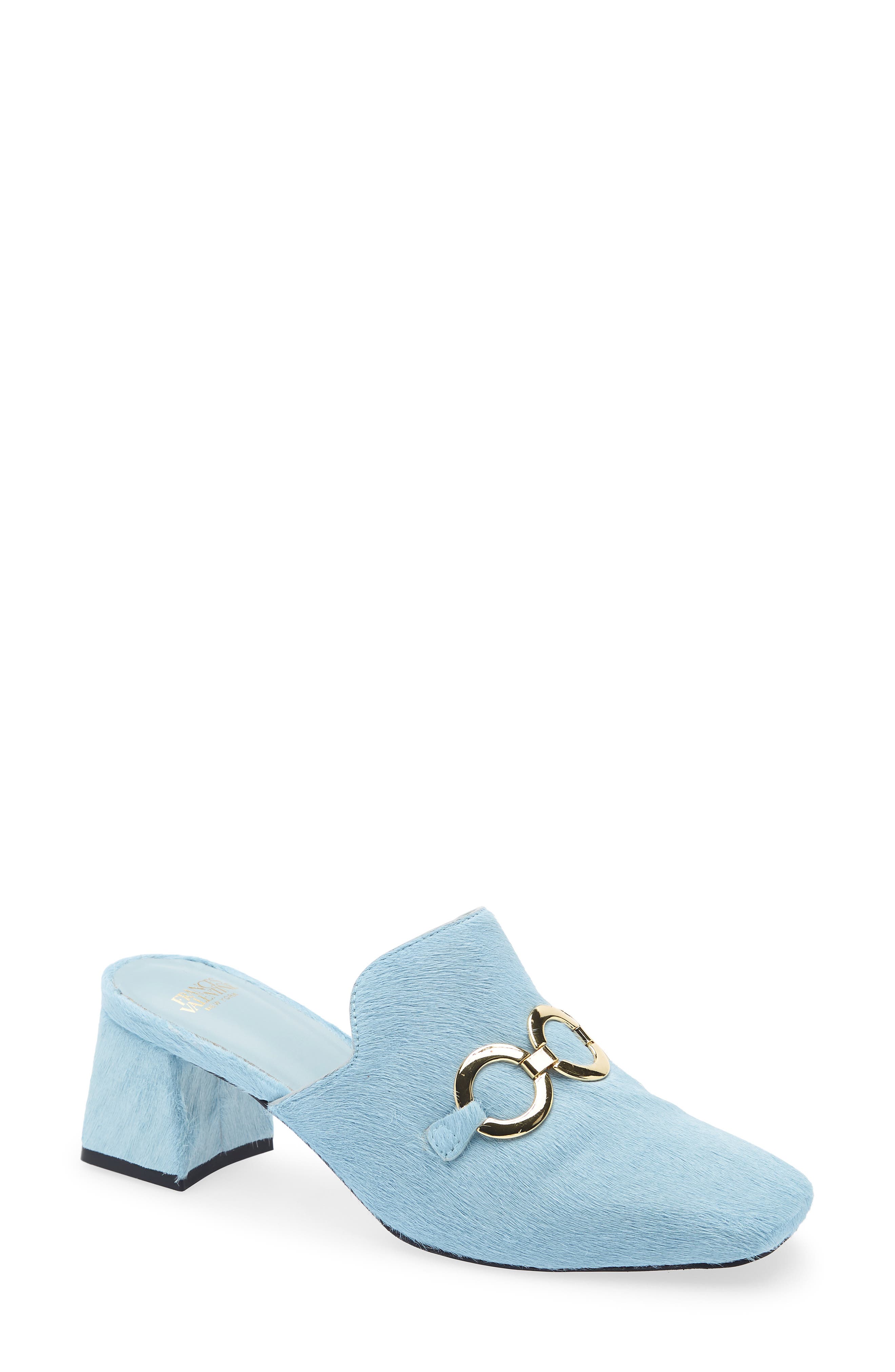 Natty Genuine Calf Hair Heeled Mule