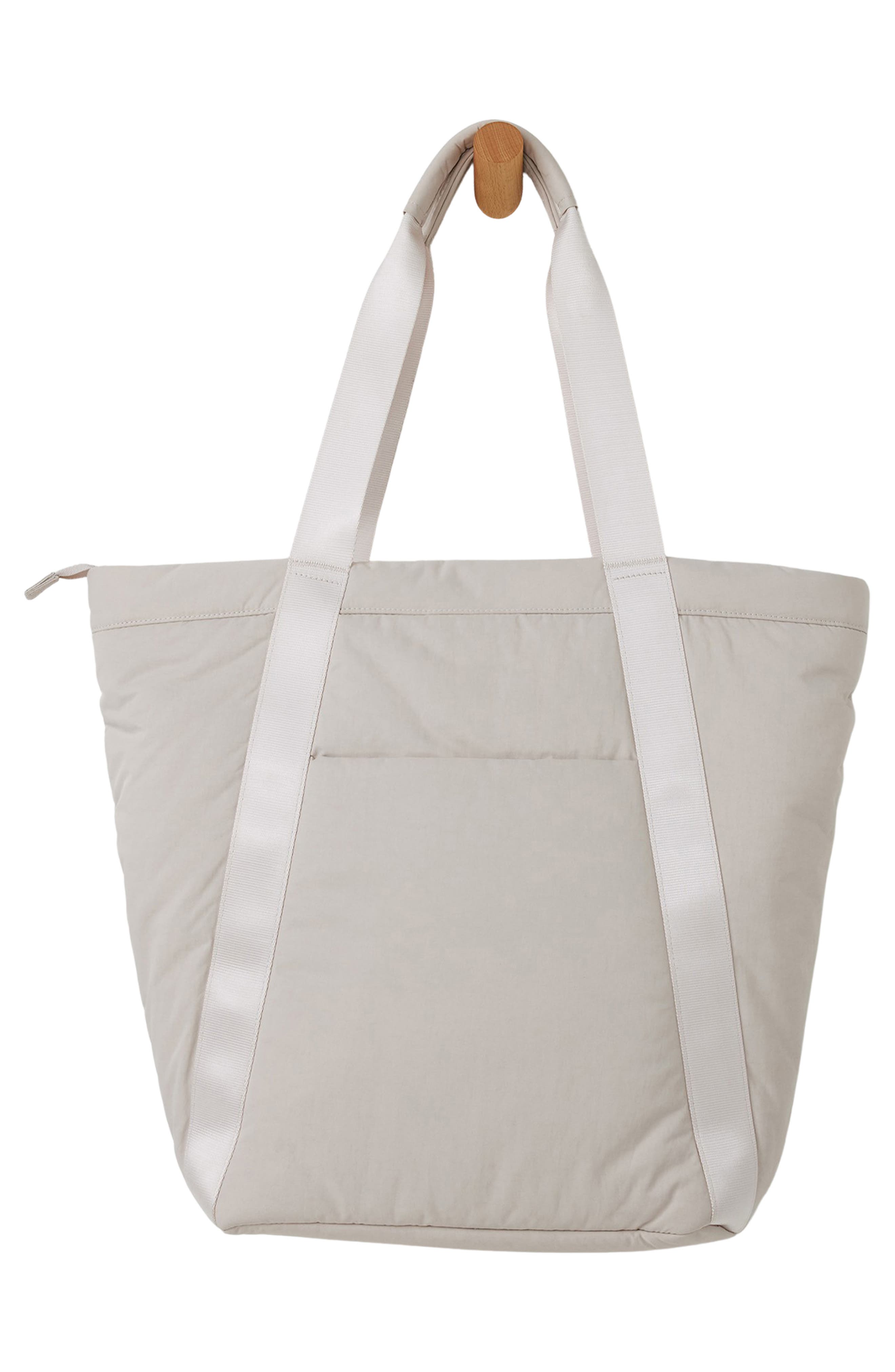 Vuori All Around Nylon Tote, Alternate, color, Ecru
