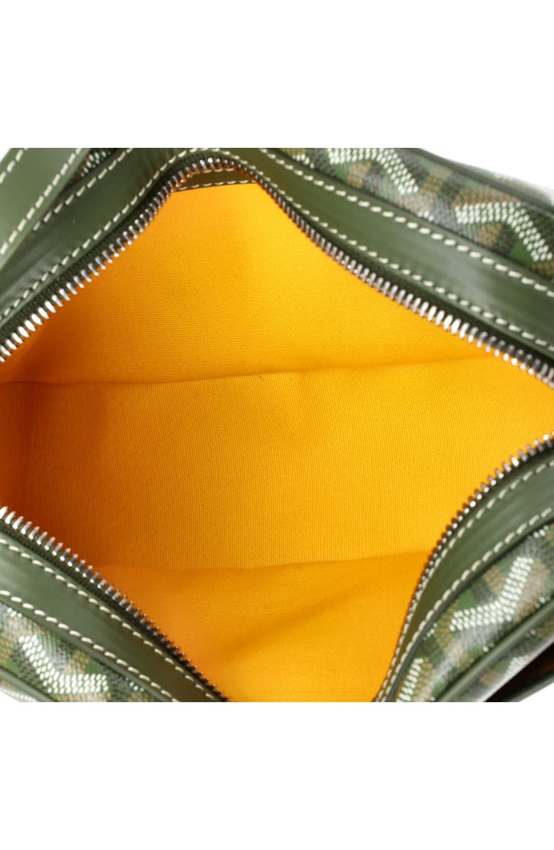 Pre-Owned Goyard Cap Vert Bag Printed Coated Canvas, Alternate, color, Green