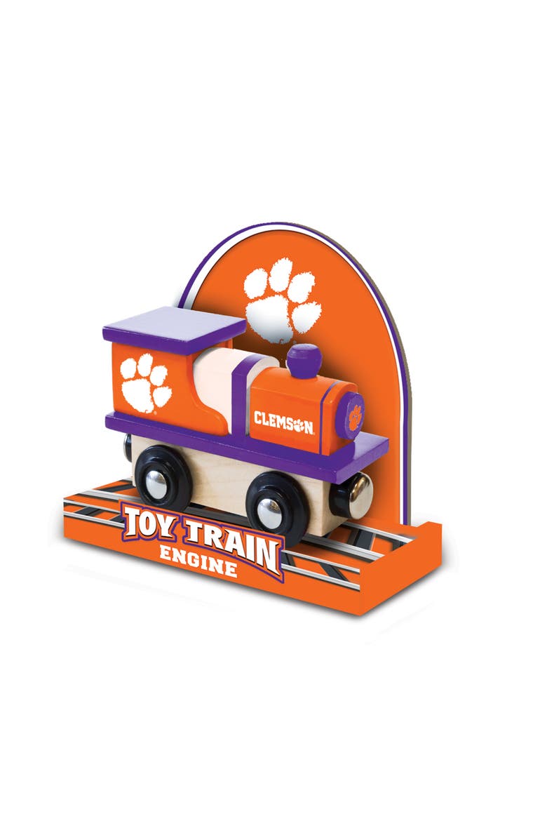 Clemson Tigers Toy Train Engine, Alternate, color, Multicolor