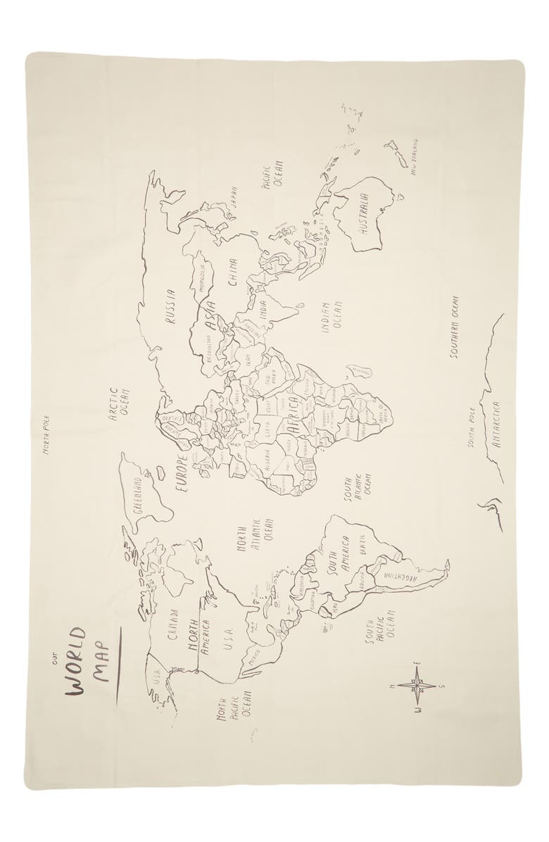 GATHRE World Map Mat, Main, color, 