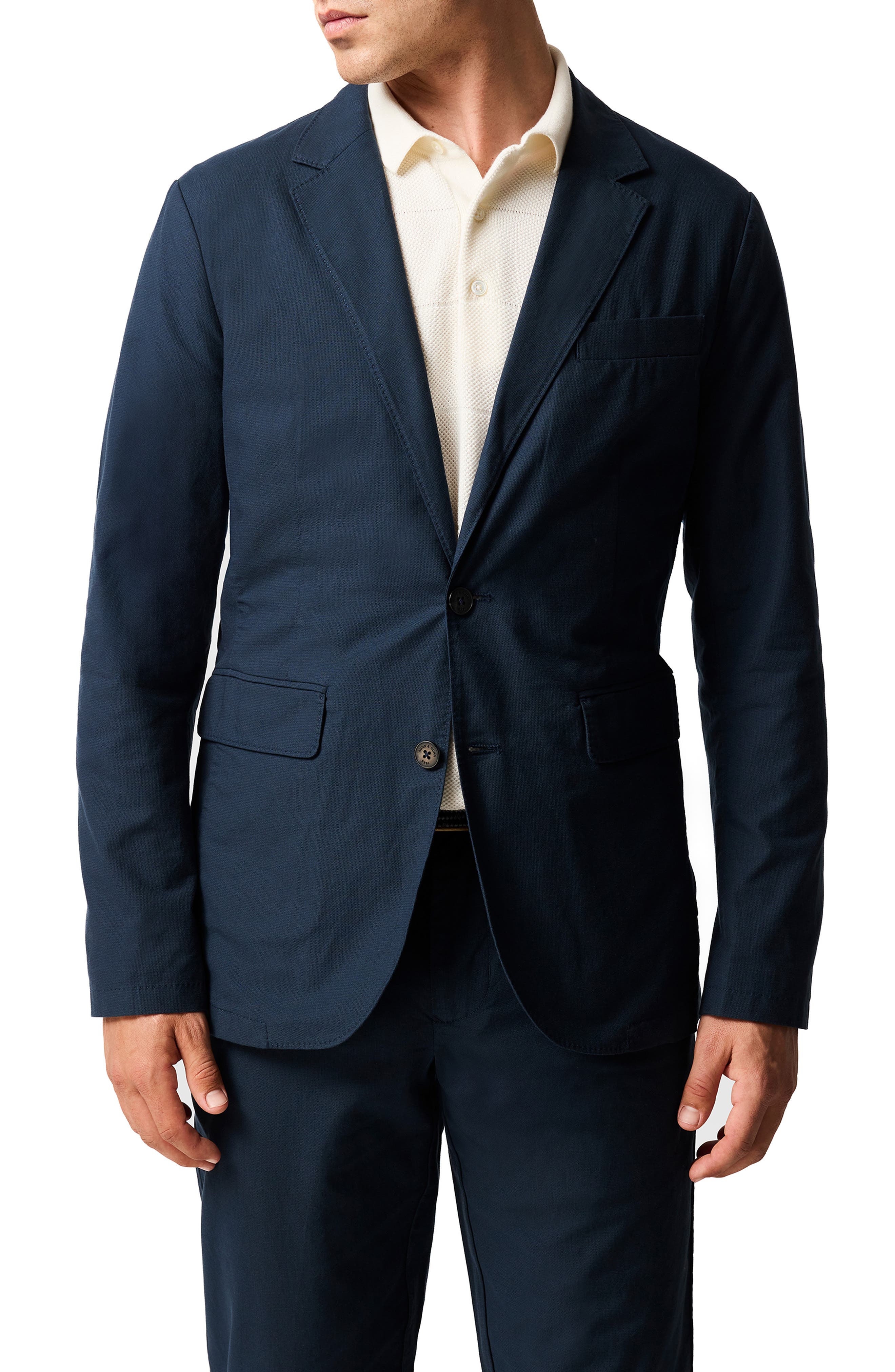Gunn Stretch Cotton Suit Jacket - image 5