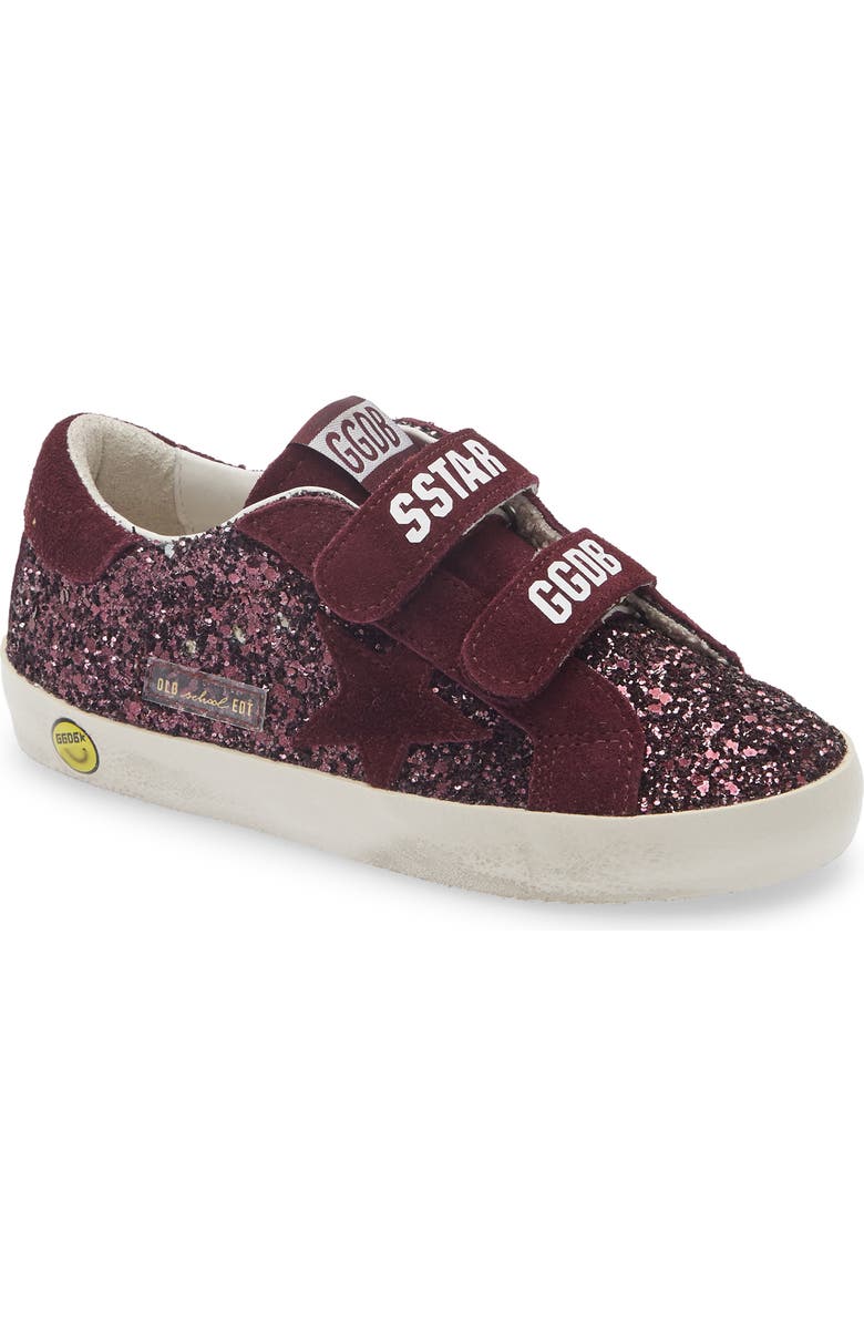 Golden Goose Kids' Old School Low Top Sneaker, Main, color, Bordeaux