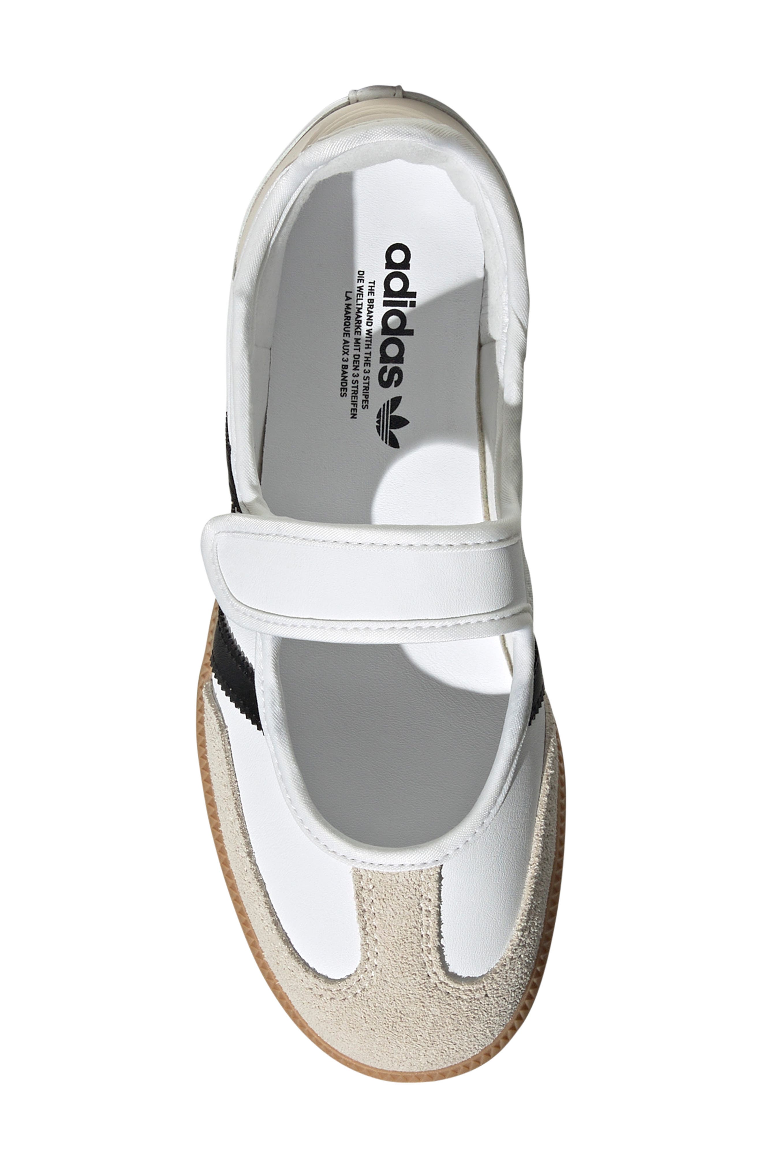 Kids' Samba Jane Sneaker, Alternate, color, FTWWHT/ALU