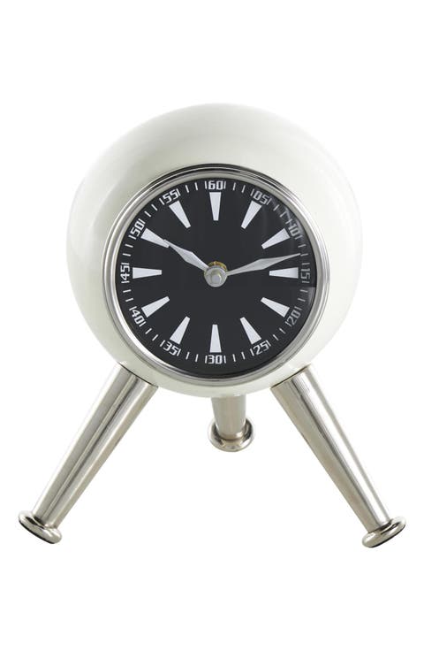 Modern Aluminum Metal Clock