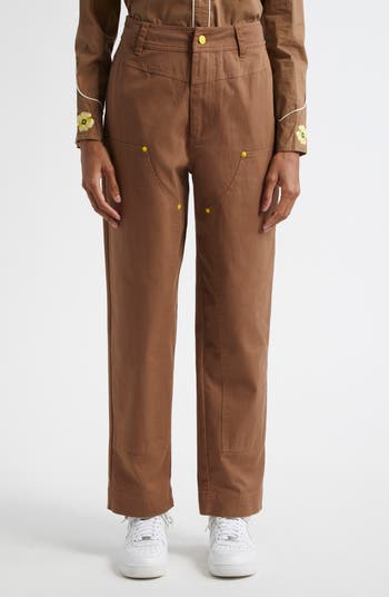 Country Western Straight Leg Carpenter Pants