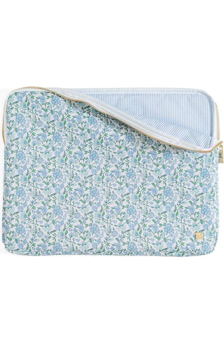 TRVL Design Hamptons Laptop Sleeve, Alternate, color, Blue