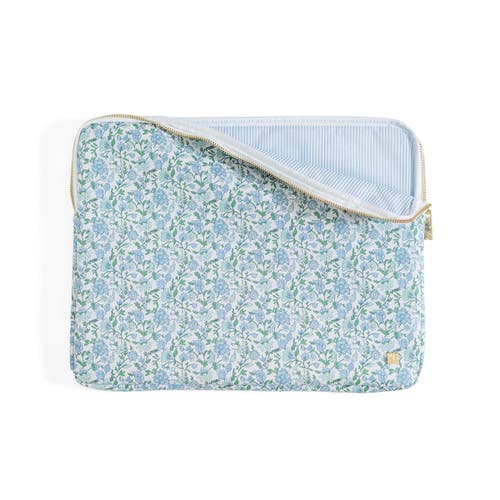 Trvl Design Hamptons Laptop Sleeve In Blue