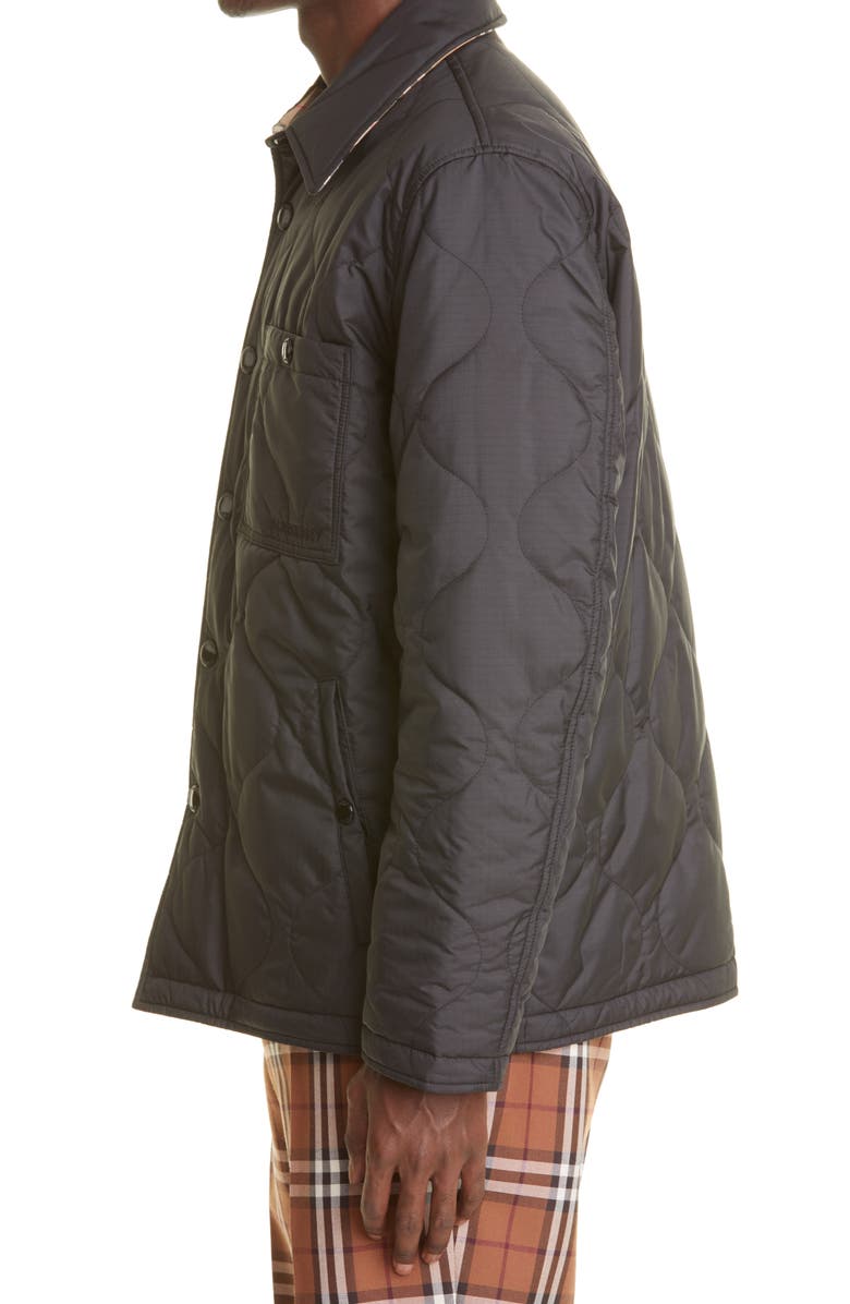 Burberry Francis Quilted Reversible Jacket, Alternate, color,