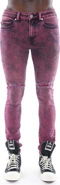 Cult of Individuality Punk Ripped Super Skinny Jeans