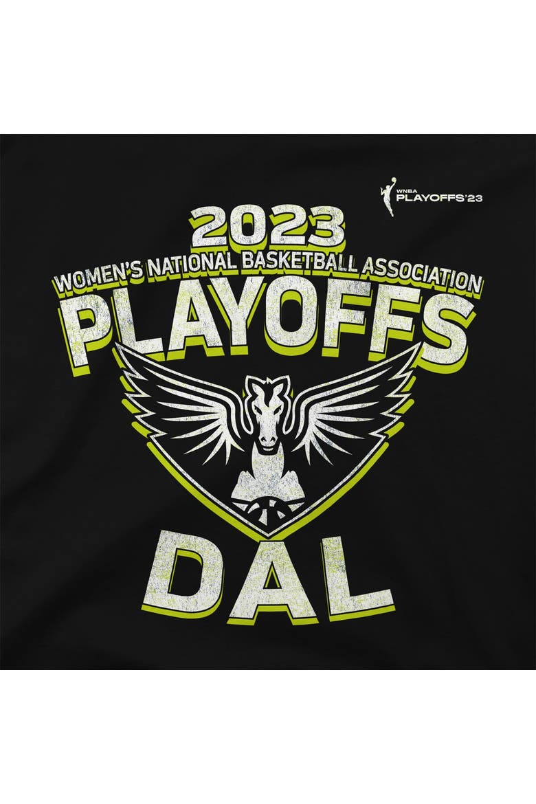 Unisex Stadium Essentials  Black Dallas Wings 2023 WNBA Playoffs Dust T-Shirt, Alternate, color, Black
