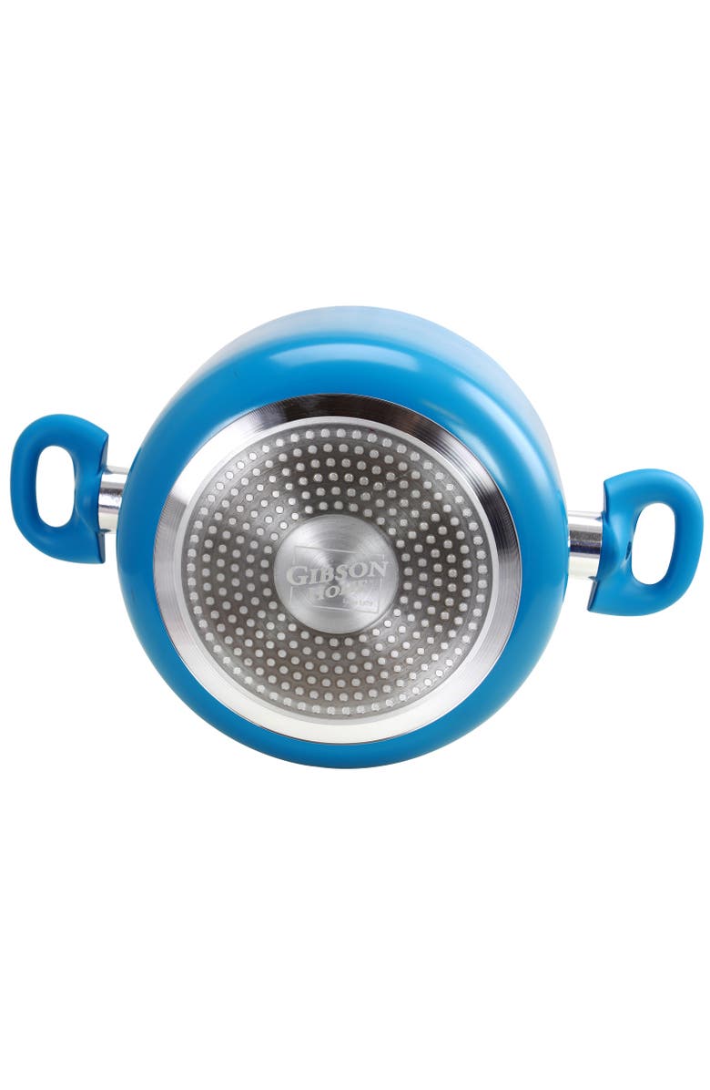 Gibson Home Benton 4 Qt Dutch Oven W/Lid, Alternate, color, Blue