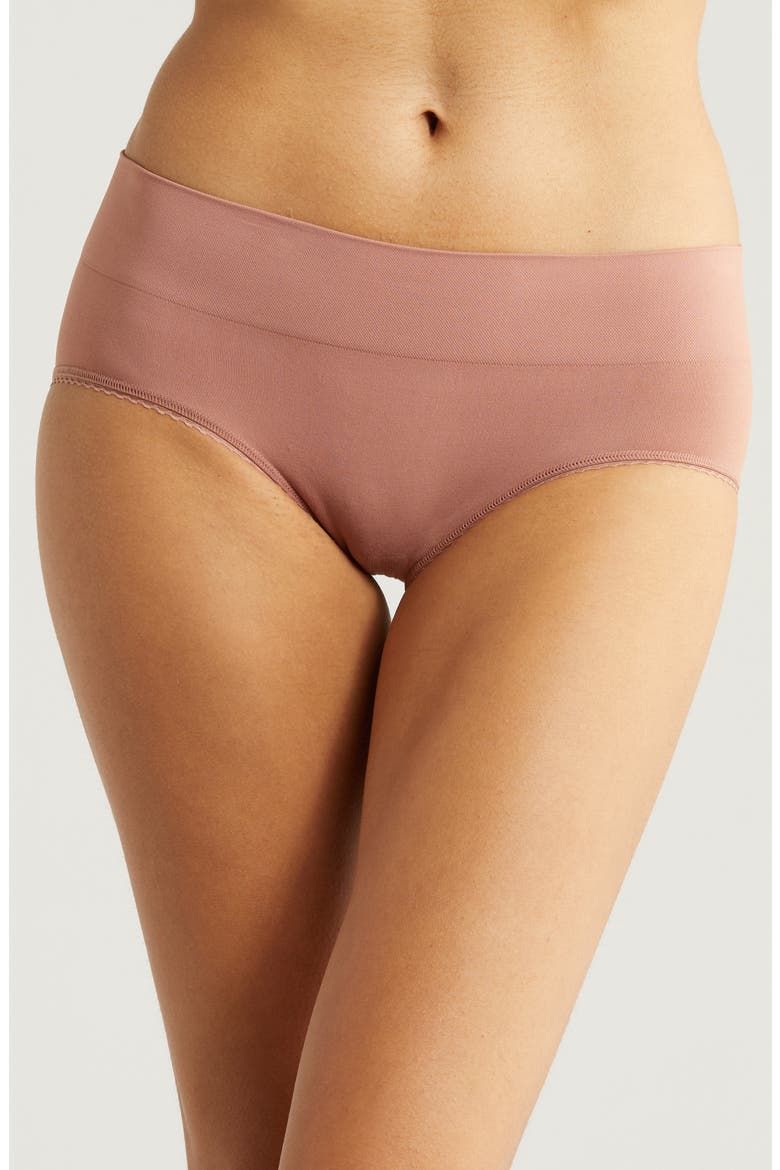 Feeling Flexible Hipster Briefs, Main, color, BURLWOOD