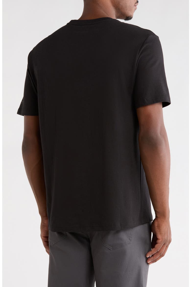Tacio Crewneck T-Shirt, Alternate, color, BLACK