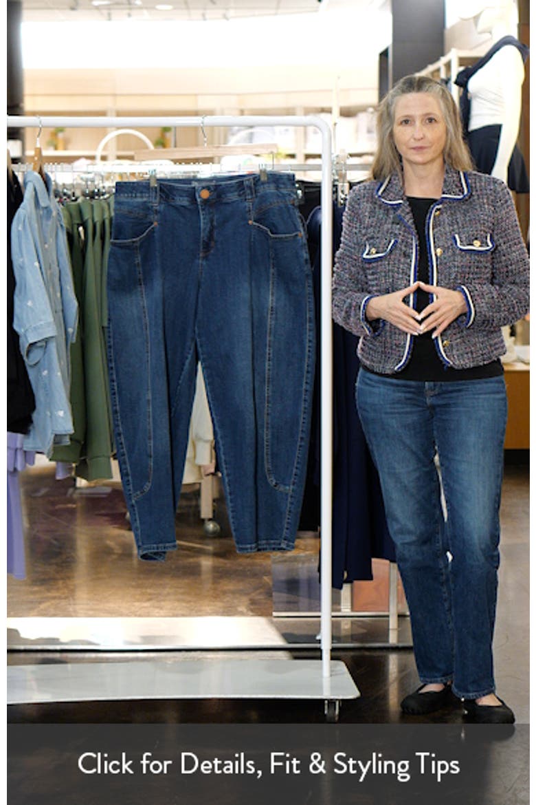 High Waist Barely Barrel Jeans video