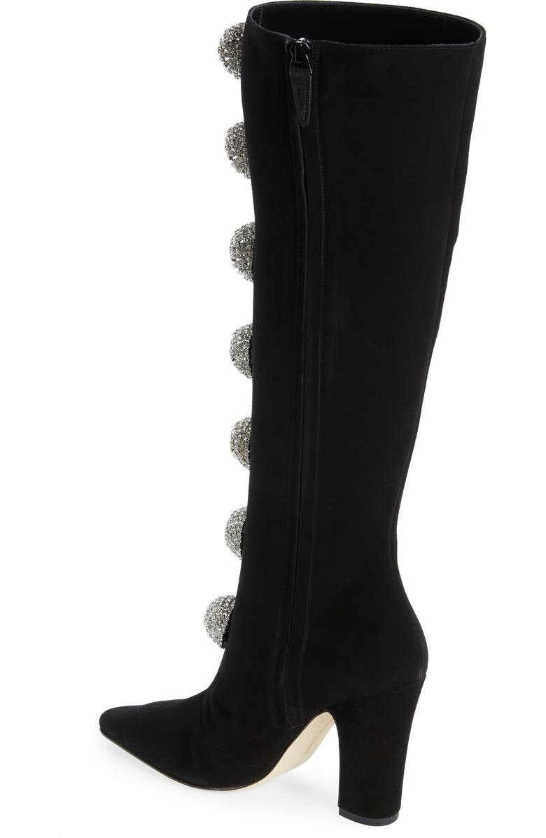Manolo Blahnik Bobola Knee High Boot, Alternate, color,