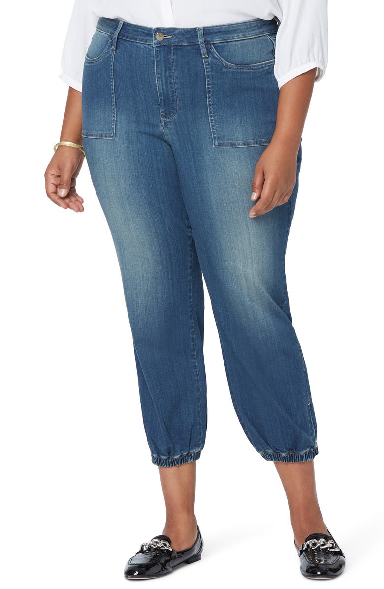 NYDJ Sure Stretch<sup>®</sup> Denim Ankle Joggers, Main, color,