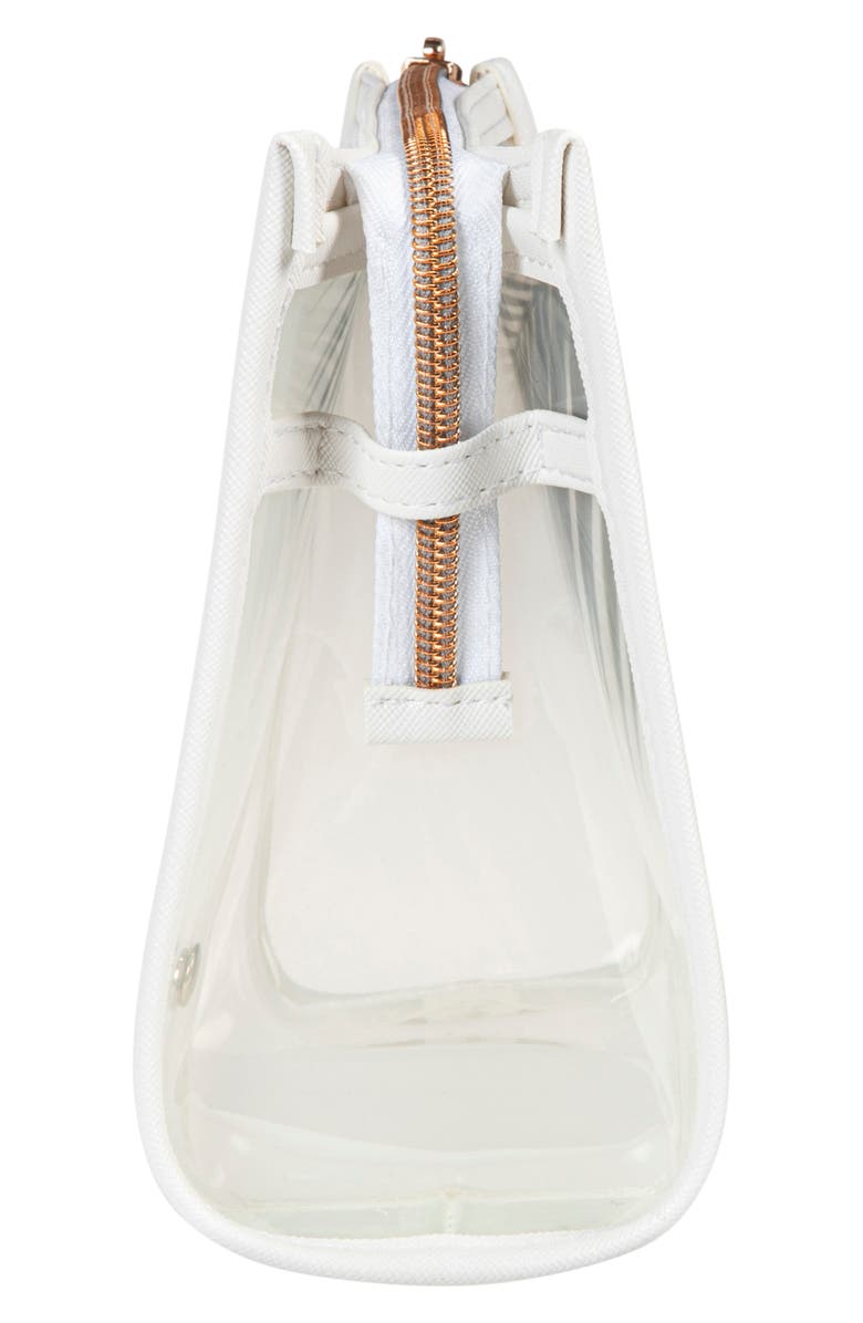 Stephanie Johnson Miami Palm Medium Makeup Bag, Alternate, color, 