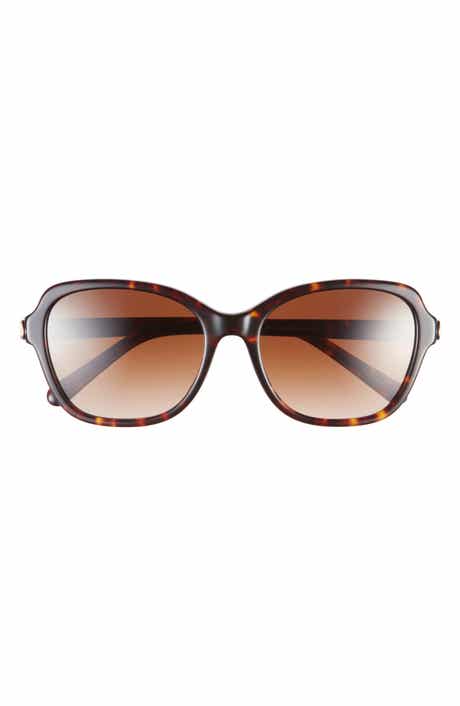 COACH 56mm Gradient Butterfly Sunglasses