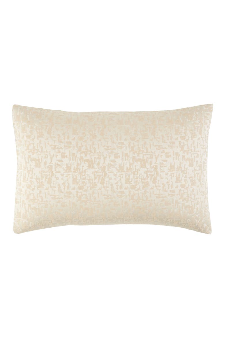 Fragment Jacquard Sham, Main, color, GOLD