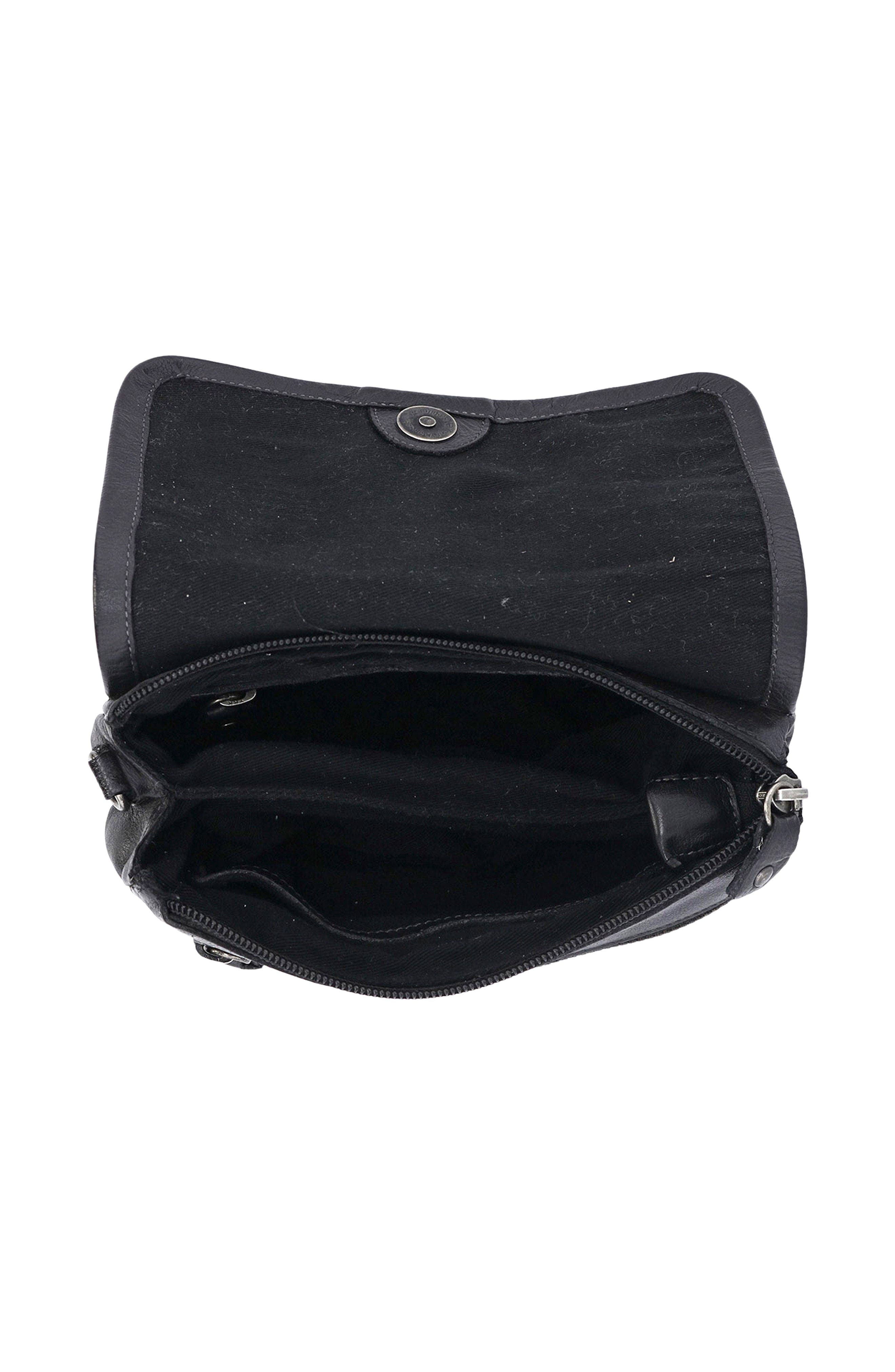 Bed Stu Ziggy Handbag, Alternate, color, Black Dd