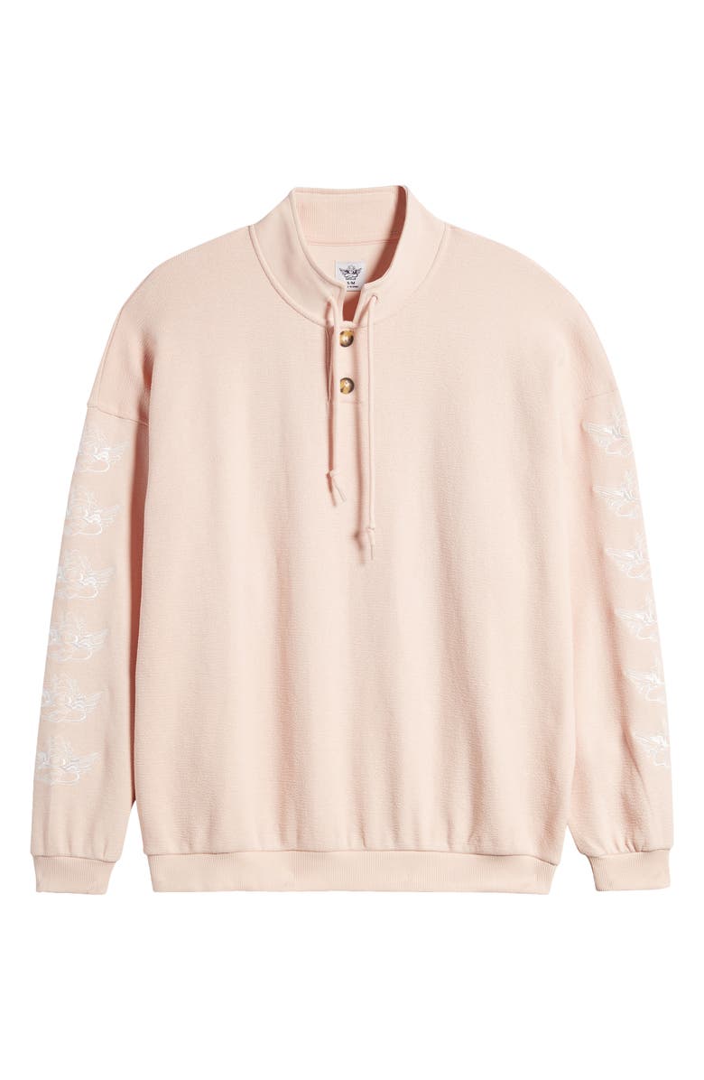 BOYS LIE Adore You Henley Sweatshirt, Alternate, color,