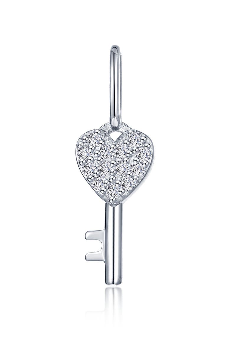 Lafonn Key to Forever Pendant Charm, Main, color, 