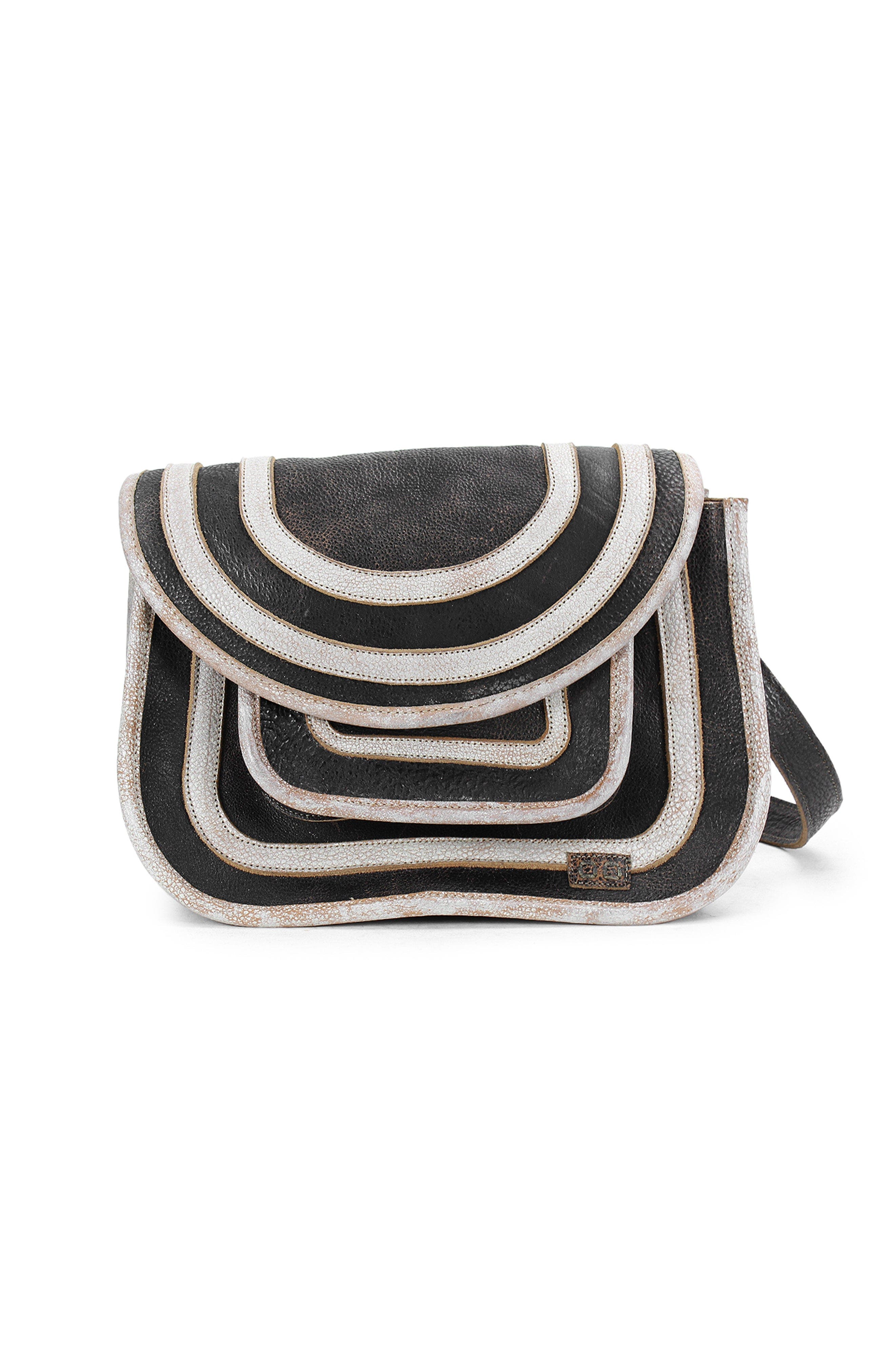 Bed Stu Gilda Handbag, Main, color, Black Lux Nectar Lux