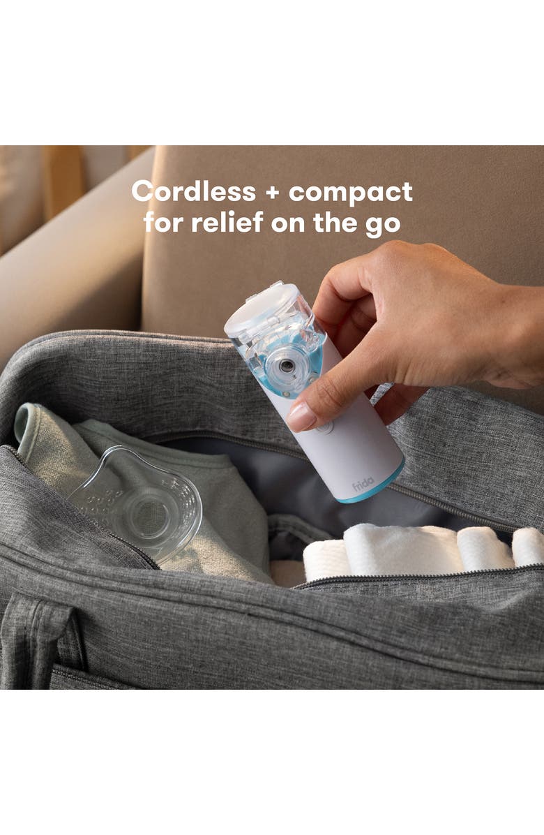 Fridababy Ultraquiet Portable Nebulizer, Alternate, color, White