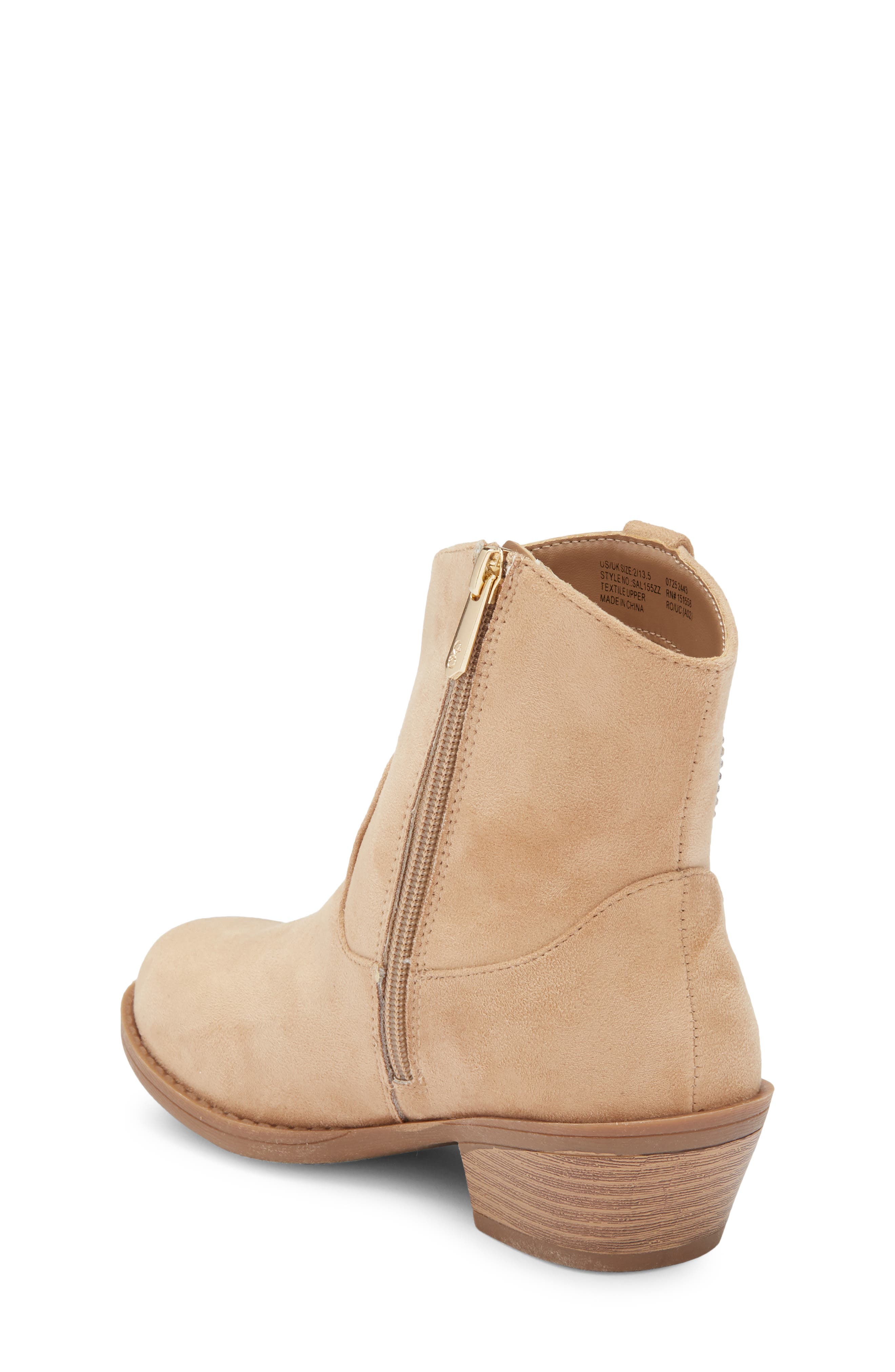 SAM & LIBBY Kids' Western Emma Boot, Alternate, color, Sand