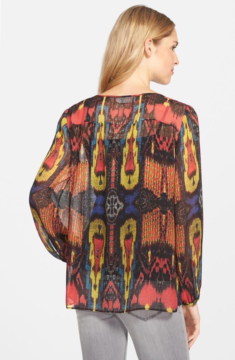 Two by Vince Camuto 'Prairie Tapestry' Peasant Blouse, Alternate, color, 