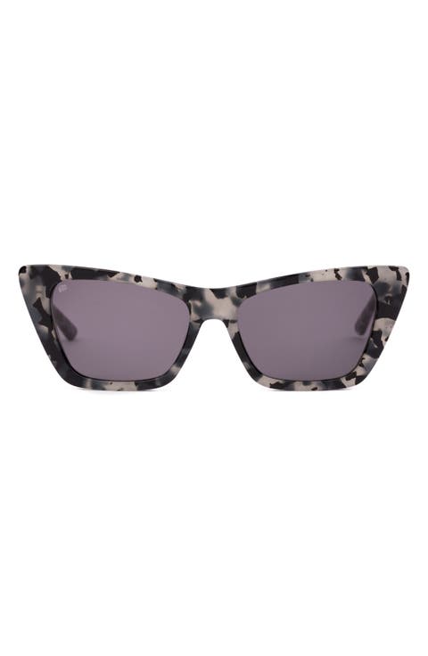 Wonderland 54mm Polarized Cat Eye Sunglasses