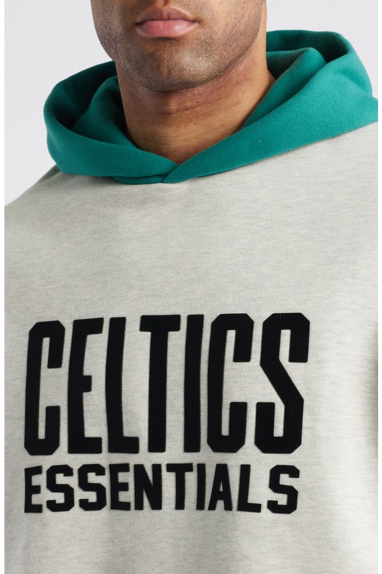x NBA Miami Celtics Graphic Hoodie, Alternate, color, LIGHT HEATHER