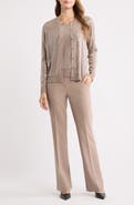 Anne Klein Sequined Crewneck Sweater Tank