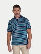 Raging Bull Triple Stripe Pique Polo Shirt