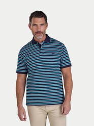 Raging Bull Triple Stripe Pique Polo Shirt