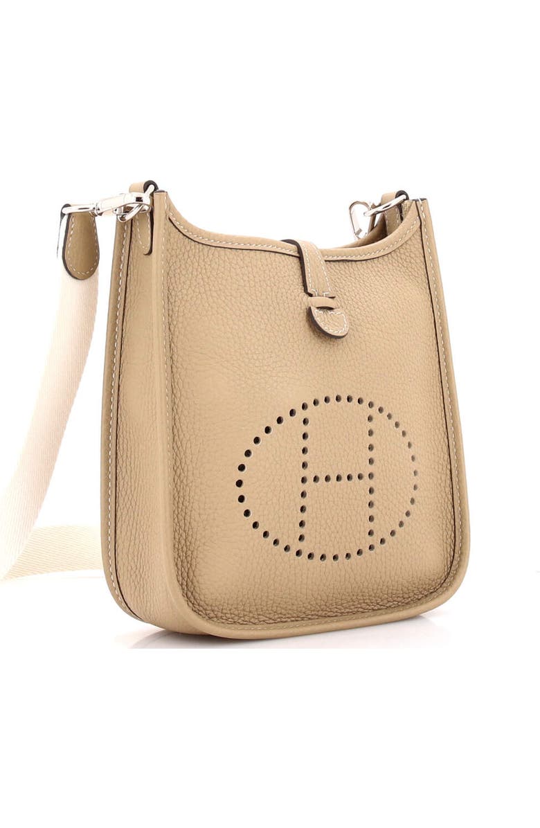 Pre-Owned Hermes Evelyne Bag Gen III Clemence TPM, Alternate, color, Trench