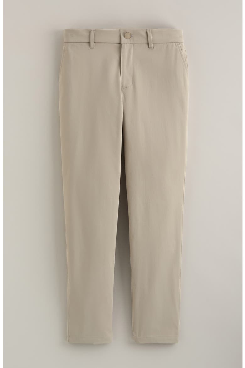 Kids' Flat Front Twill Chinos, Main, color, TAN ISLAND