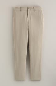Nordstrom Kids' Flat Front Twill Chinos