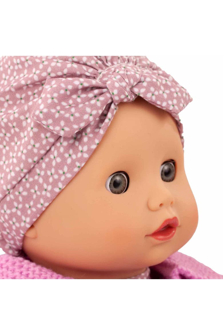 Muffin Soft Mood Bald Baby Doll with Blue Sleeping Eyes, Ages 18+ Months, Alternate, color, Pink