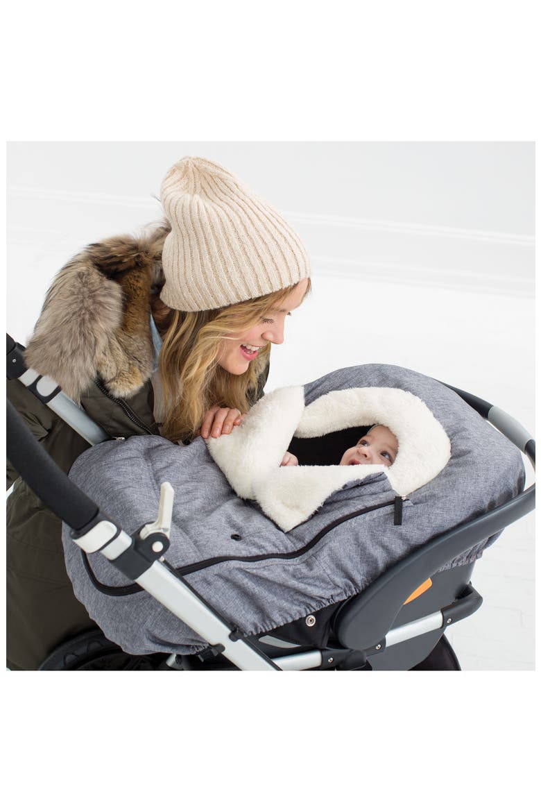 'Stroll And Go' Seat Cover, Alternate, color, HEATHER GREY