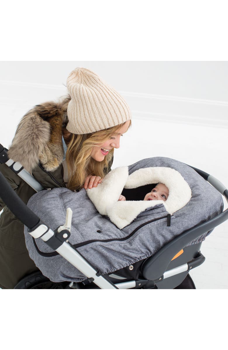 Skip Hop 'Stroll And Go' Seat Cover, Alternate, color, Heather Grey