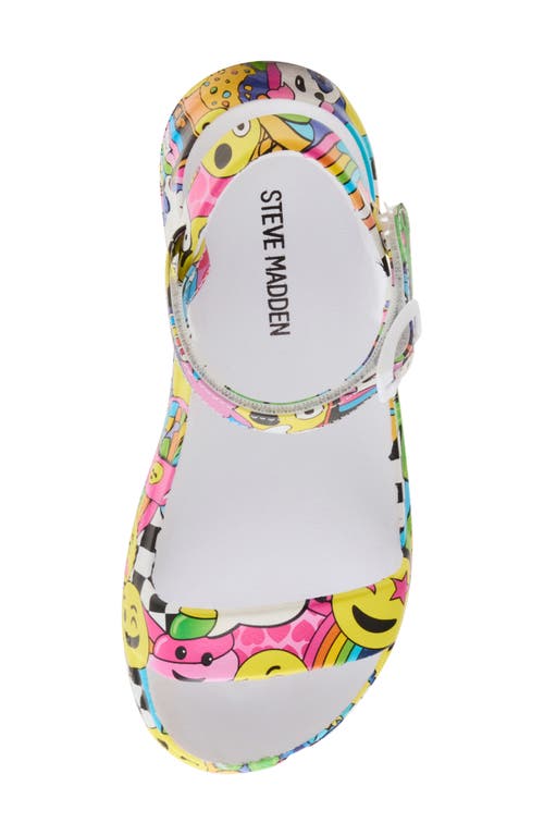 Steve Madden Kids' Bunnie Platform Sandal In Multi