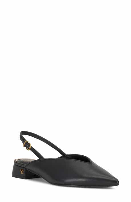 Venba Pointed Toe Slingback Flat