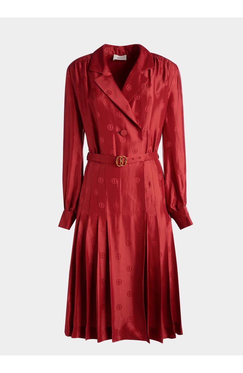 Bally Emblem Belted Dress, Main, color, 
