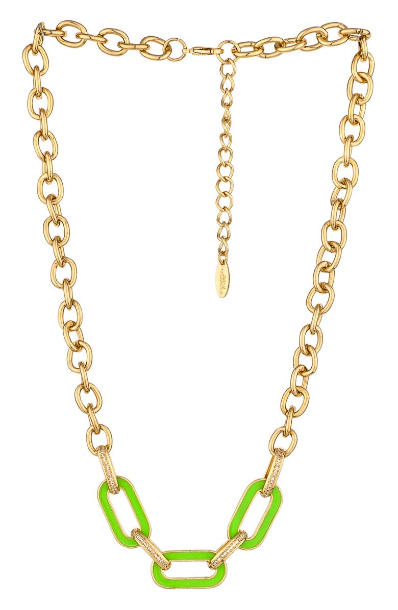 Ettika Chunky Chain Necklace, Main, color, 